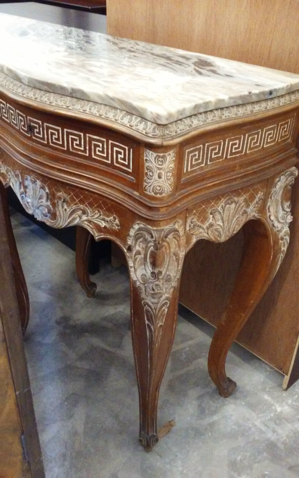 Thumbnail: Marble Entry Table