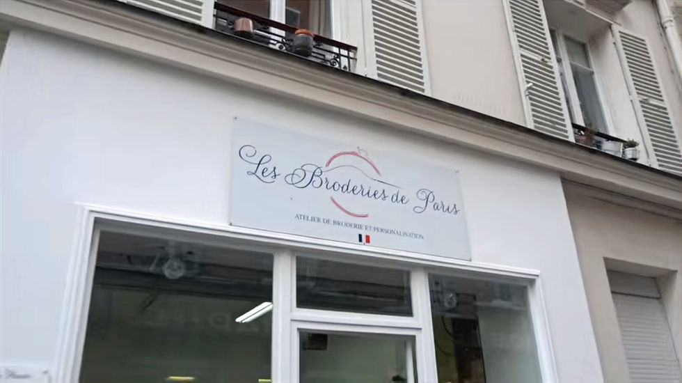 L'atelier Les Broderies de Paris, 39 Rue des Boulets, Paris