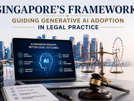 Singapore’s Framework: Guiding Generative AI Adoption in Legal Practice
