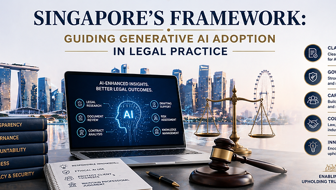 Singapore’s Framework: Guiding Generative AI Adoption in Legal Practice