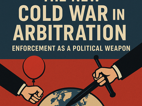 The New Cold War in Arbitration: Enforcement as a Political Weapon