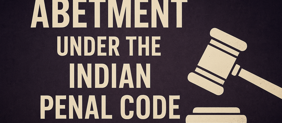 Abetment Under the Indian Penal Code
