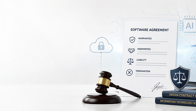 AI Liability Allocation in Enterprise Software Agreements: Warranties, Indemnities, and Termination Under Indian Law
