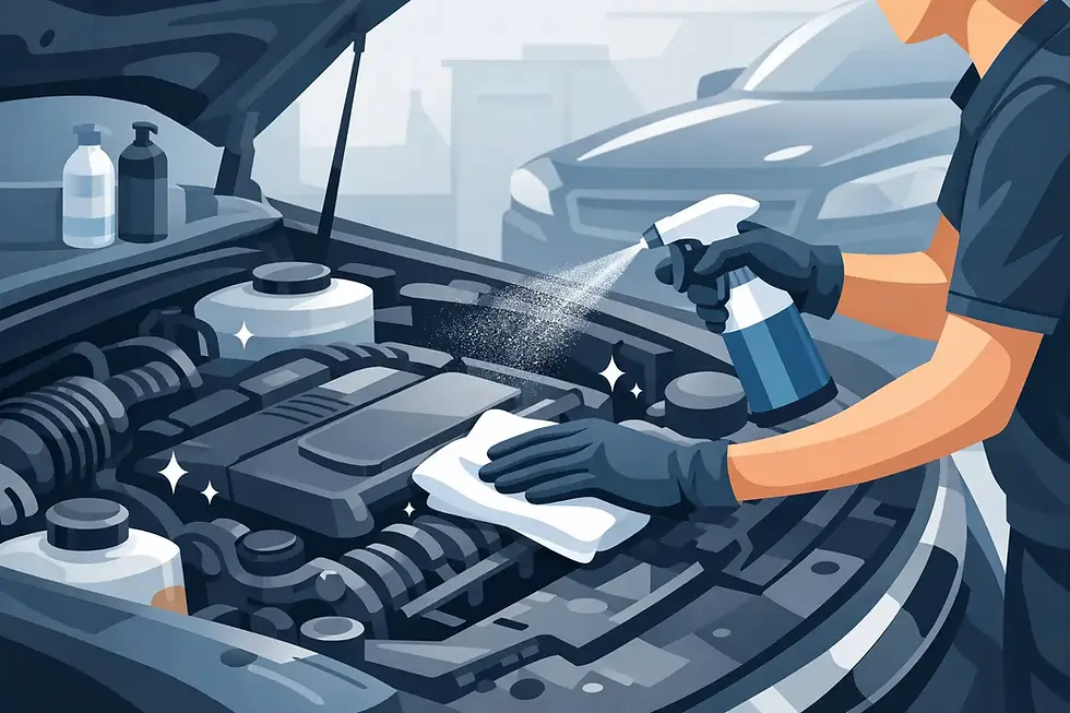 Engine Bay Cleaning That Looks Right, Not Rushed