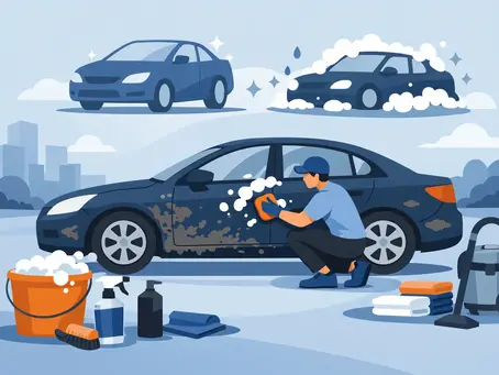 How to Detail a Dirty Car the Right Way