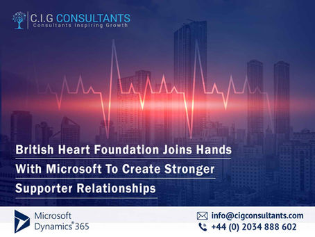 British Heart Foundation Joins Hands With Microsoft To Create Stronger Supporter Relationships