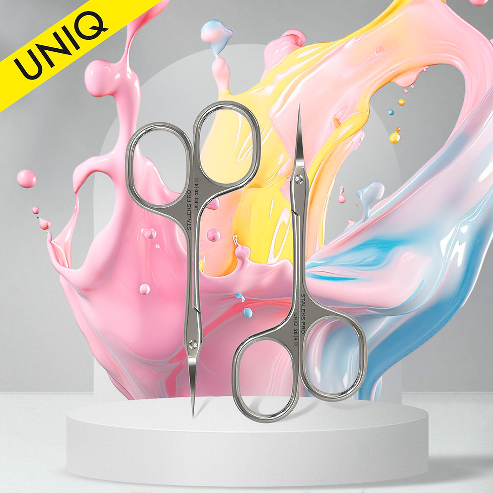 Thumbnail: Uniq 20 Type 4- Professional Cuticle Scissors Asymmetric