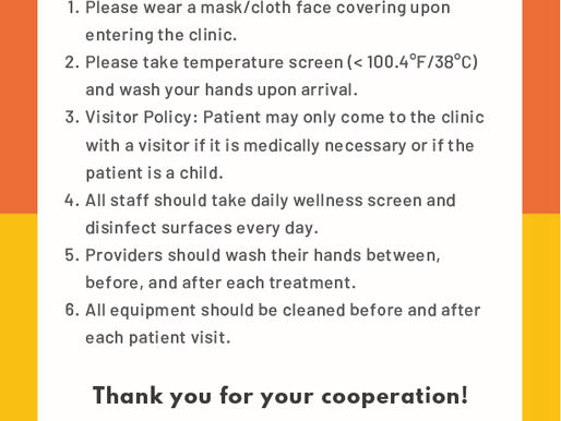 Covid-19 Notice