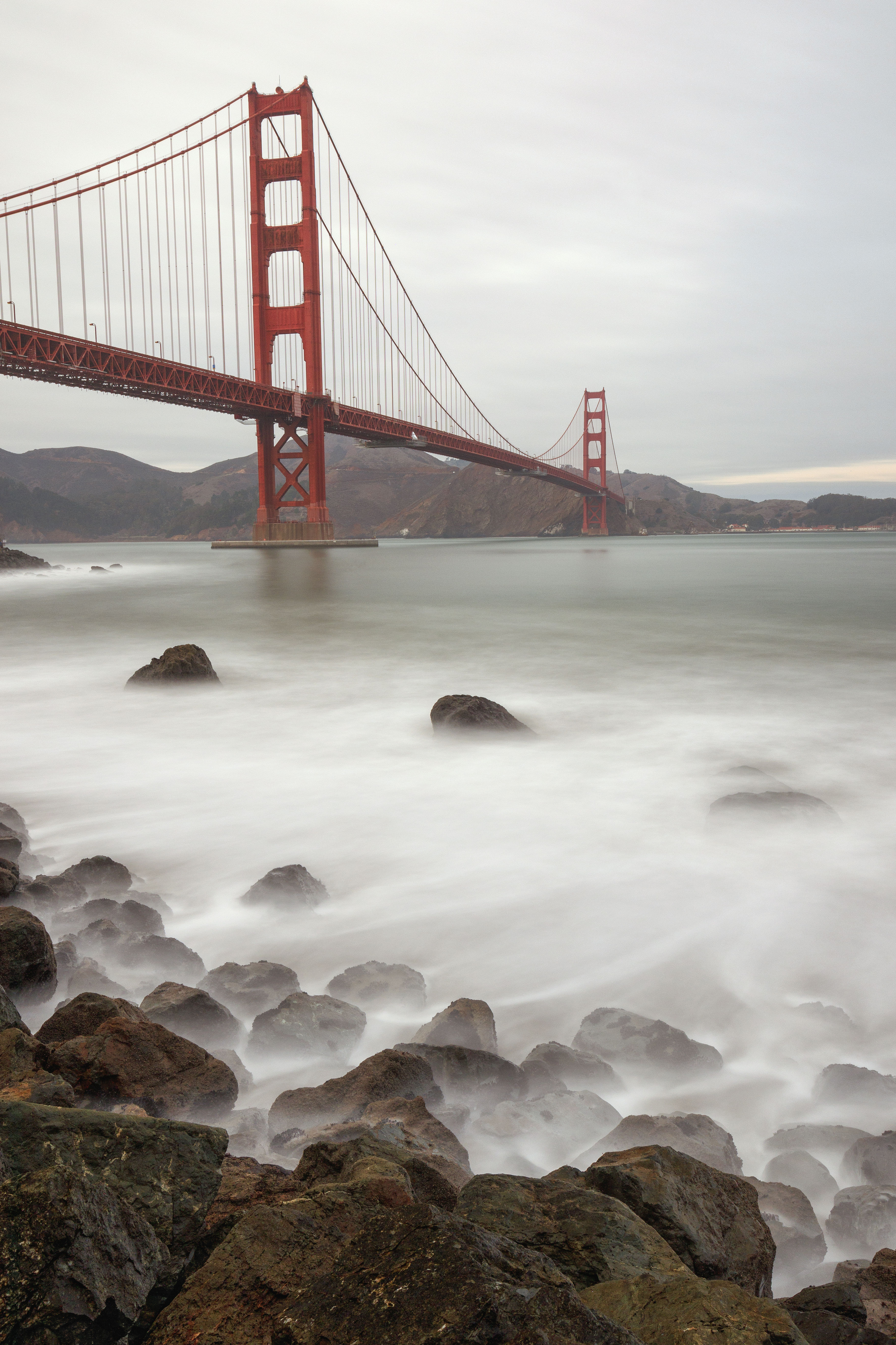 Misty Golden Gate Bridge