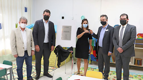 MESA DIRETORA ENTREGA À PREFEITURA AS CHAVES DA CRECHE DA ALESP