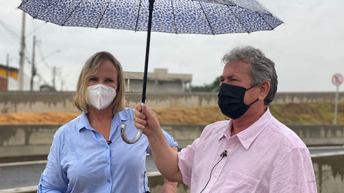 VISITA A ALÇA DE ACESSO DE HORTOLÂNDIA, QUE SERÁ DENOMINADA “ÂNGELO PERUGINI”