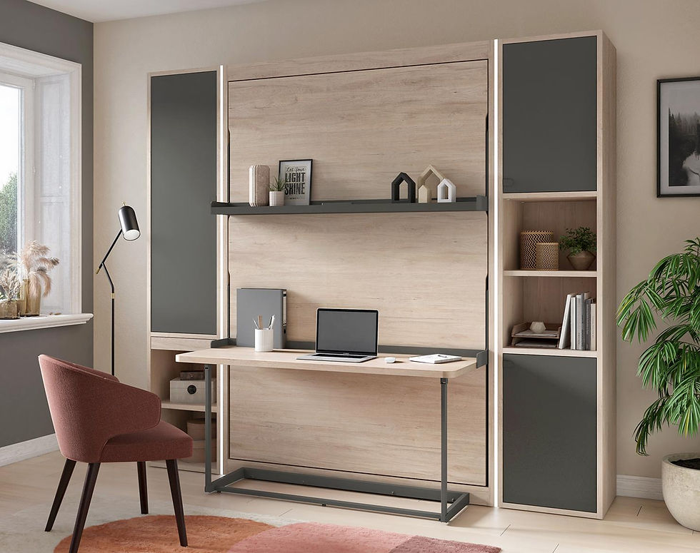 Lit escamotable Premium Bureau Celio