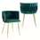 Thumbnail: Emerald Green Velvet Dining Chairs