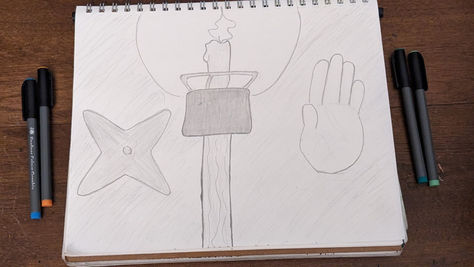 "THE NINJA HAND"...