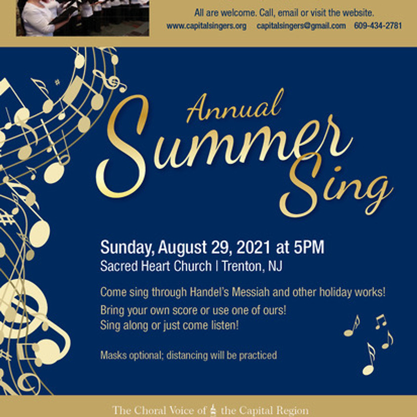 Annual Summer Sing