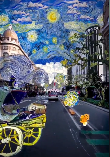 כל העולם כולו ואן גוך