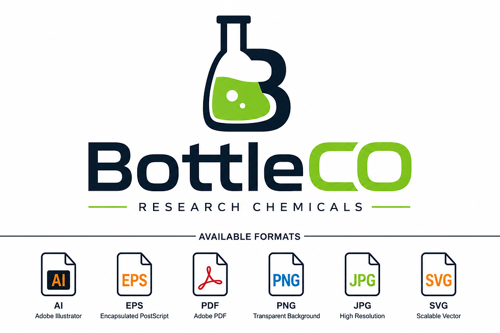 BottleCO Research Chemicals logo, a research chemical supplier
