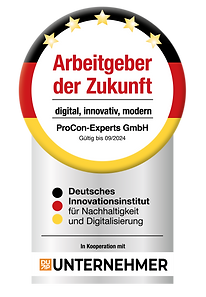 Arbeitergeber der Zukunft Siegel für 2025