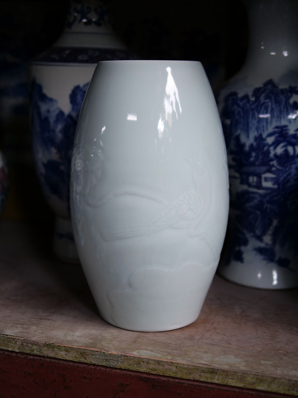 Thumbnail: Pale Celadon Lotus Vase