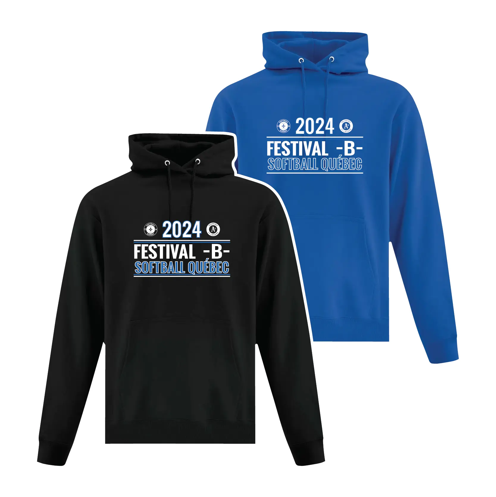 Capuche Coton Mélangé Softball Quebec FESTIVAL -B- 2024