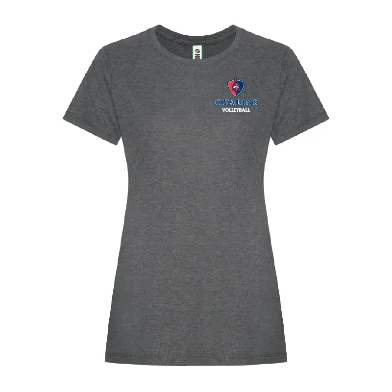 Thumbnail: Citadins Ladies Volleyball Cotton Blend Tshirt