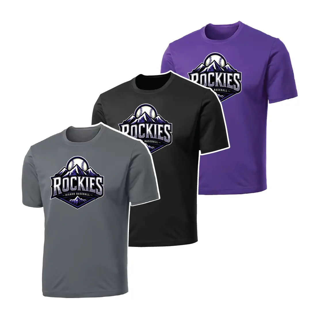 T-shirt Rockies Baseball