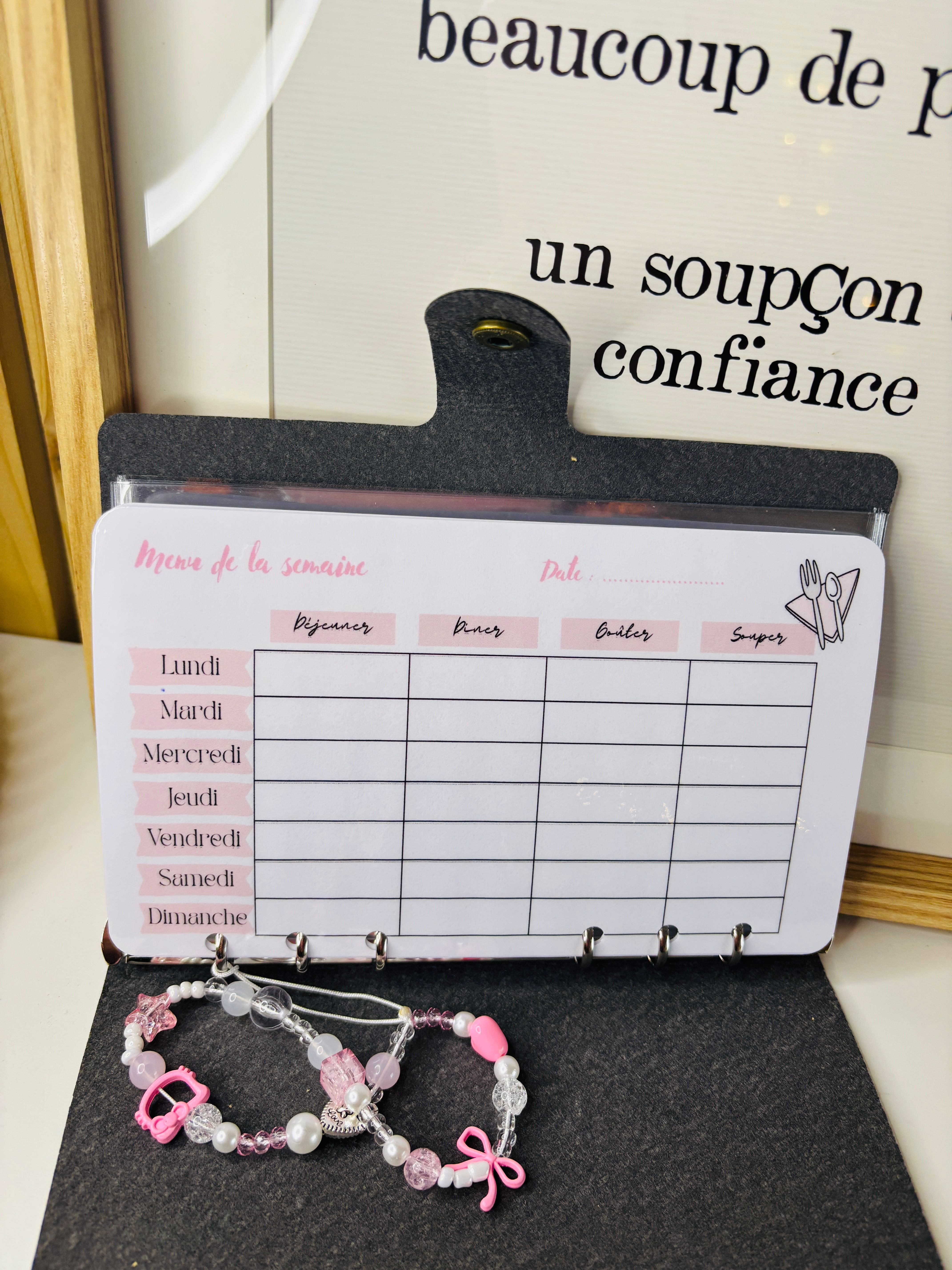 ♡ Menu de la semaine