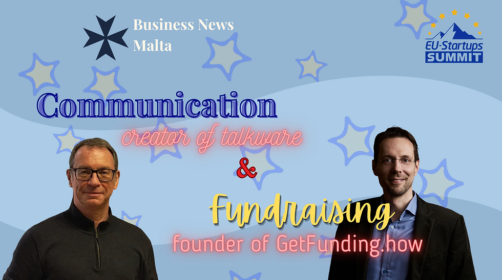 Two Expert Voices On Startup Communication And Fundraising Are Heading to Malta For EU-Startups Summit 2026