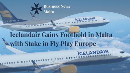 Icelandair Gains Foothold in Malta With Stake in Fly Play Europe