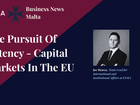 The Pursuit Of Potency - Capital Markets In The EU | Joe Heavey
