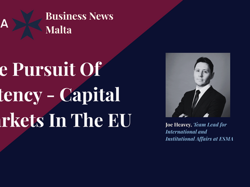 The Pursuit Of Potency - Capital Markets In The EU | Joe Heavey