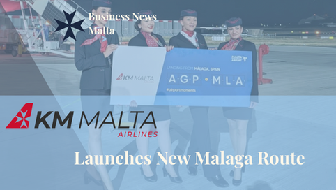 KM Malta Airlines Launches New Malaga Route