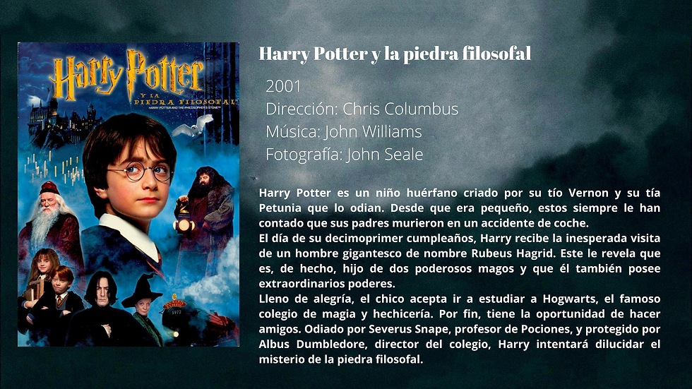 Harry Potter y la piedra filosofal