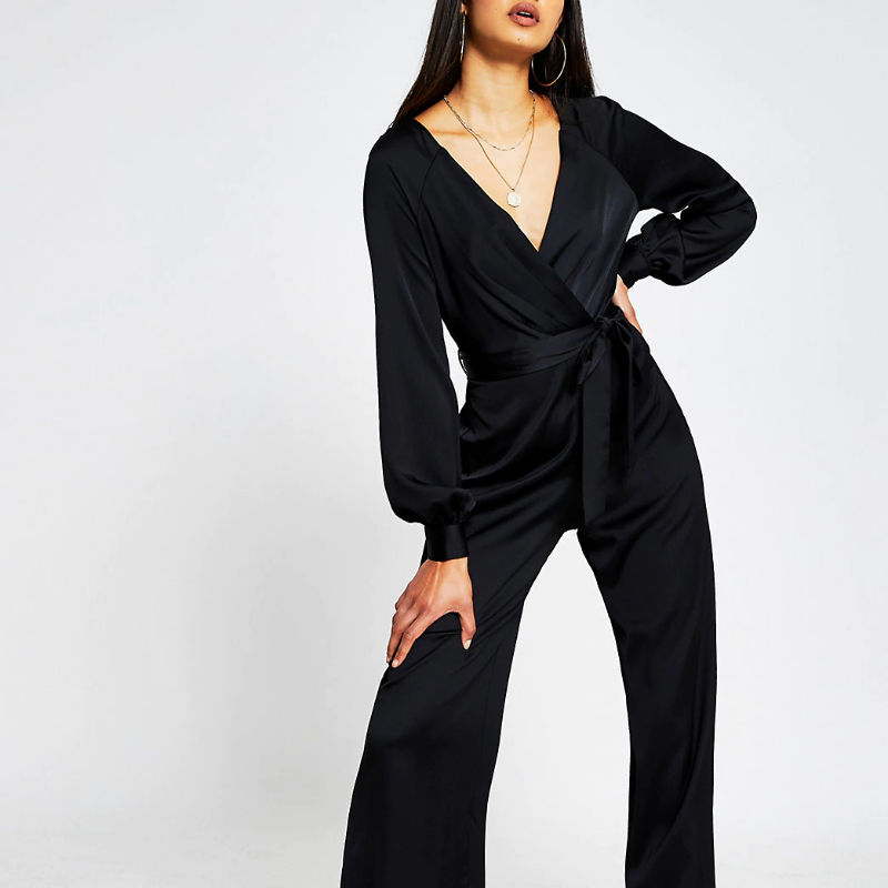 woman wearing jumpsuit
