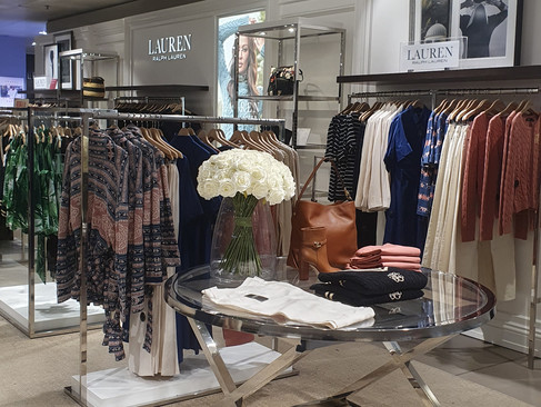 clothing concession in oxford street, London