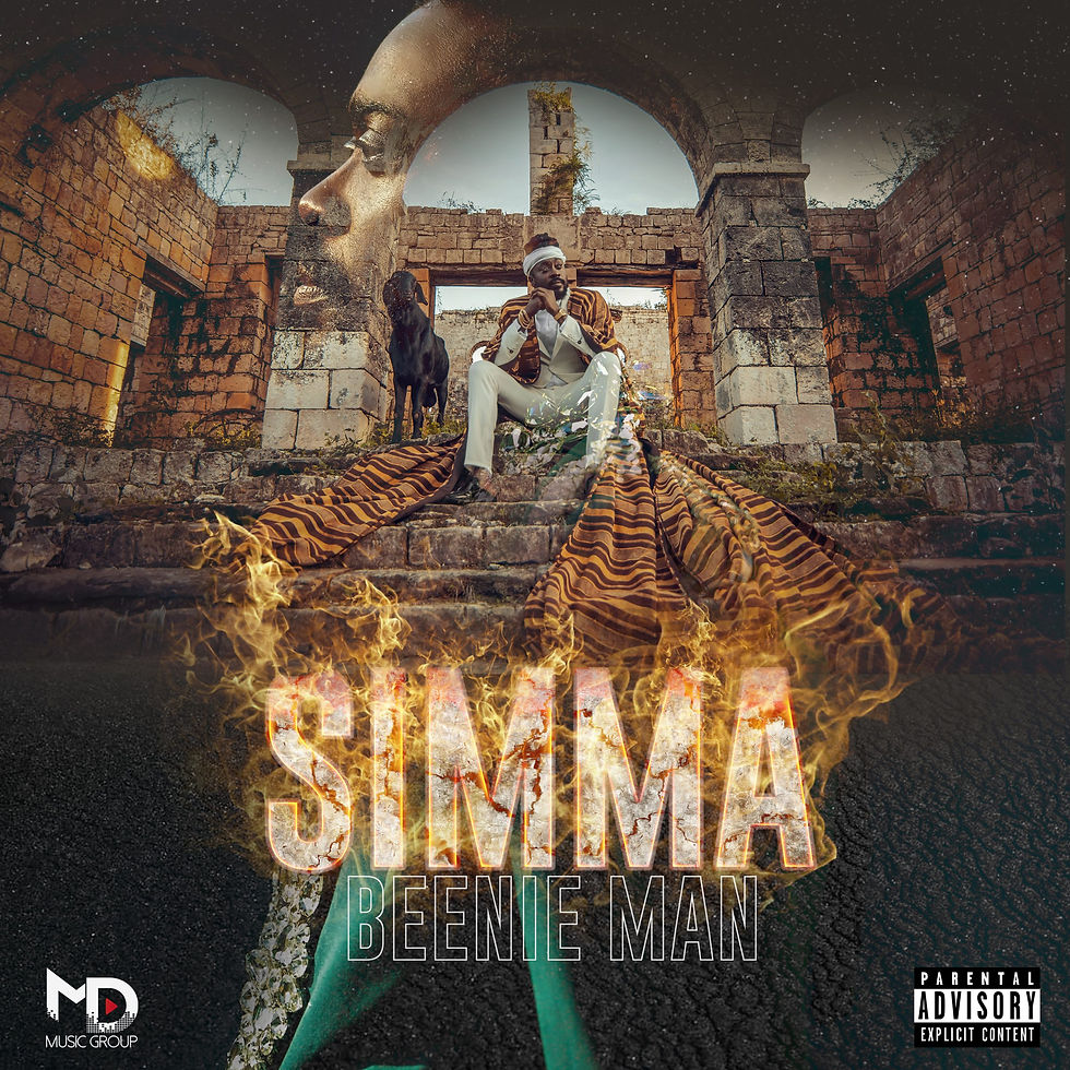 Beenie man SIMMA Album Art