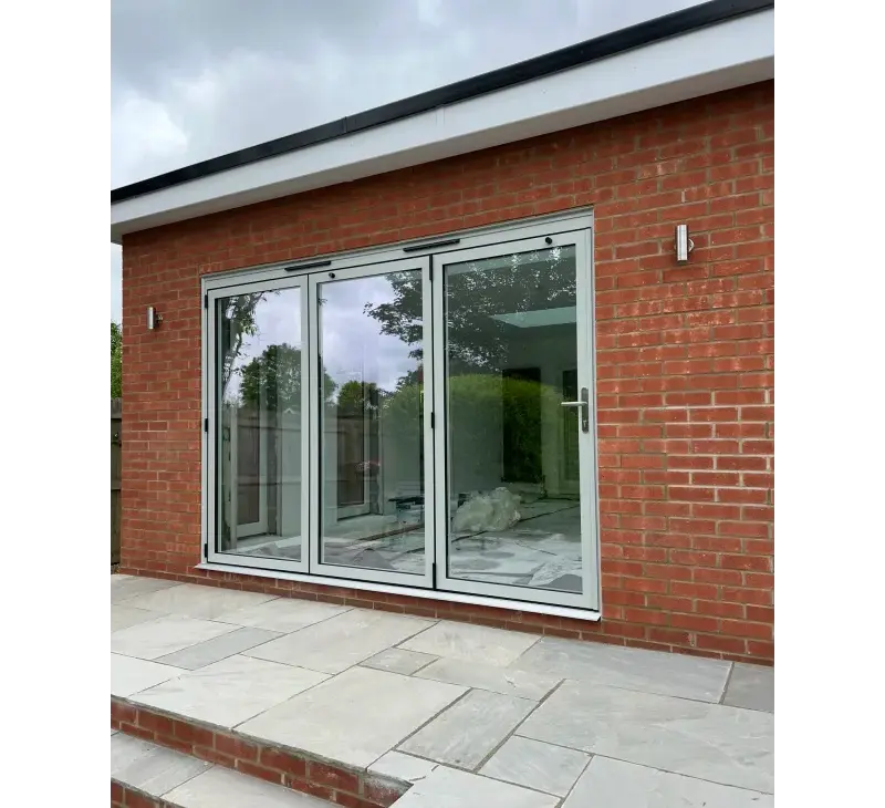 door glazing on house extension by Arc Glass and Glazing, King's Lynn