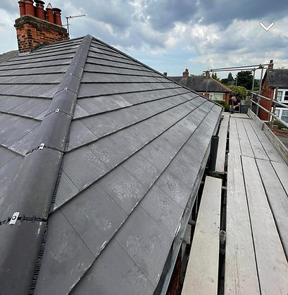 slate roof