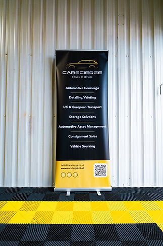 poster showing the services