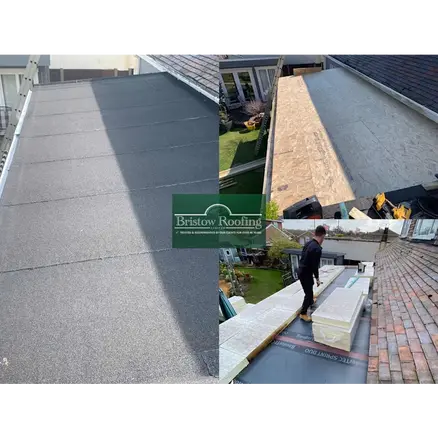 flat roof installation