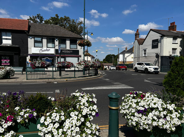 flower beds in public area by IDC Greenscapes Ltd