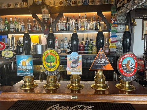 Hotel bar in Bakewell