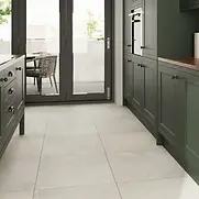 Porcelain floor tiling