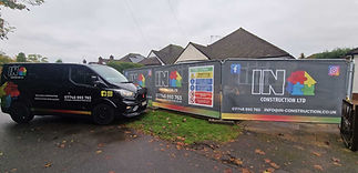 IN Construction Ltd van