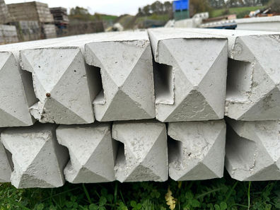 end concrete posts