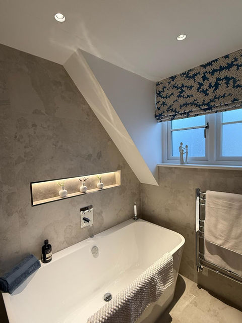 Contemporary bathroom sink and vanity unit