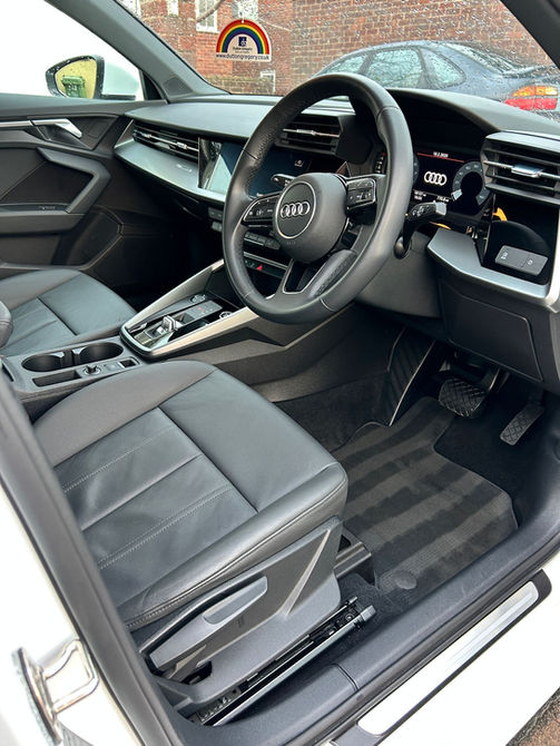 interior valet of small car