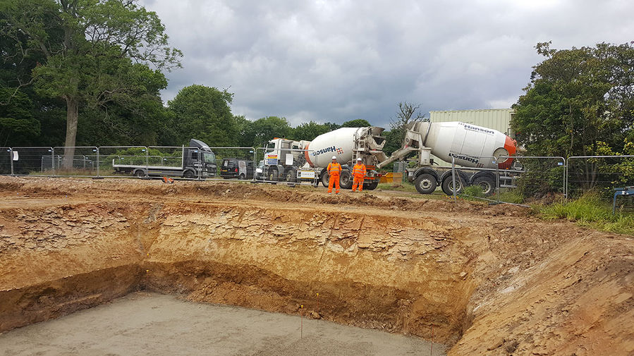 construction basement work