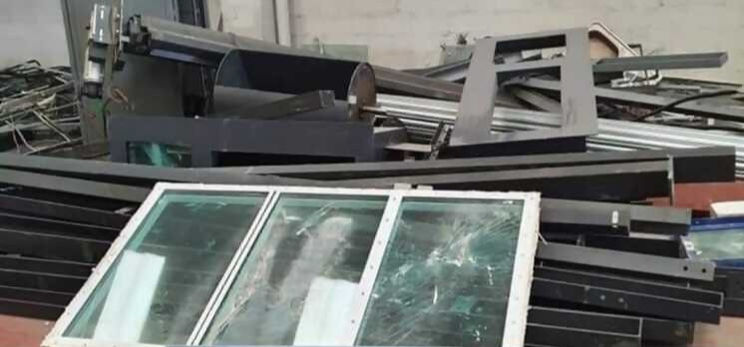 pile of scrap metal junk