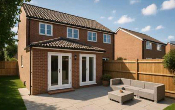 Modern house extension